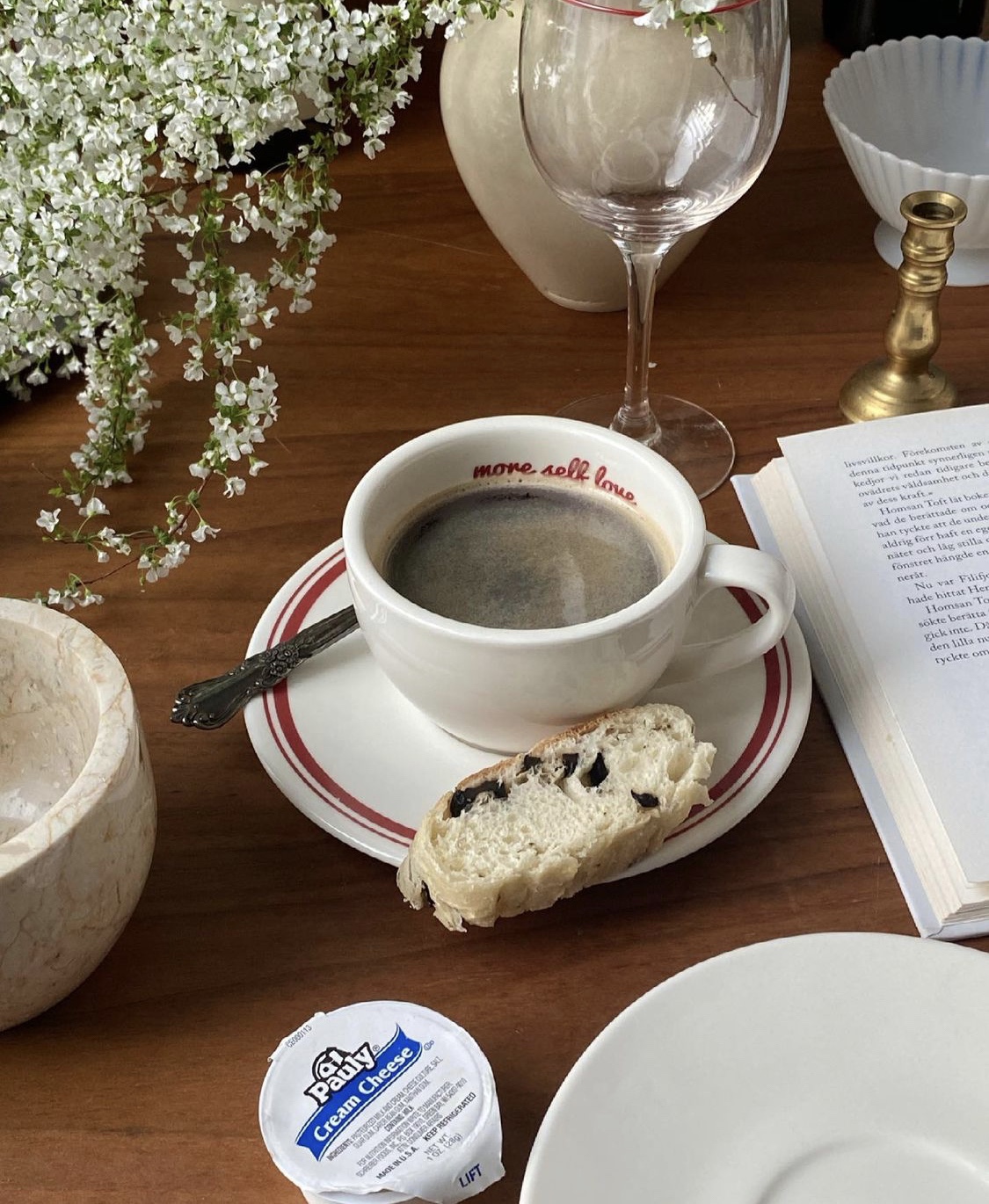Korean Tea Set - Korea Letters Coffee Cup Saucer Set