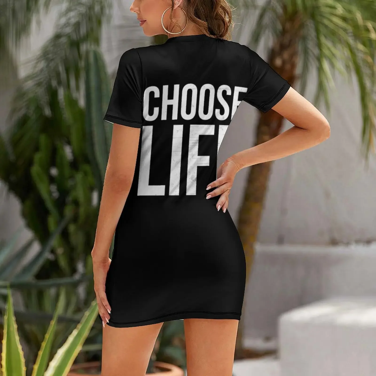 Wham choose life shirt Short-S - огляд і ціна Korean Lifestyle Trends