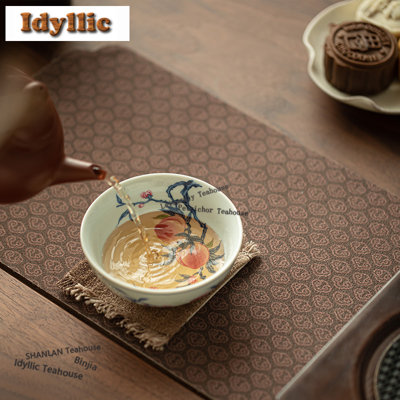 100ml Celadon Longevity Peach  - огляд і ціна Celadon Ceramic Cup