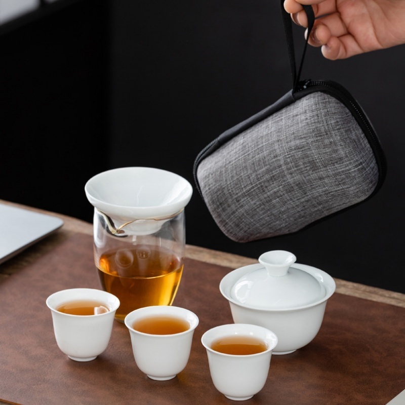 Portable Chinese Kung Fu Tea S - огляд і ціна Korean Tea Set