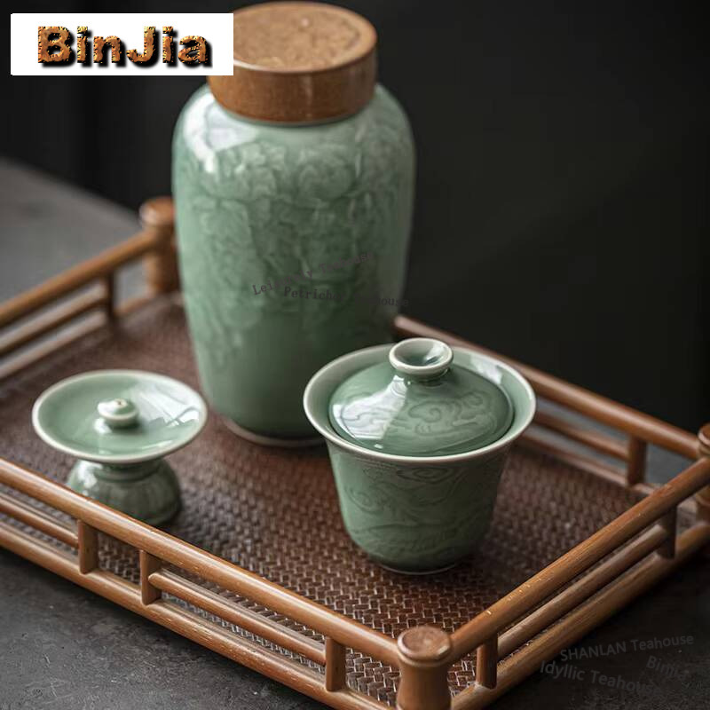 100ml Antique Celadon Hand Gra - огляд і ціна Celadon Ceramic Cup