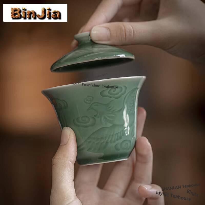 100ml Antique Celadon Hand Gra - огляд і ціна Celadon Ceramic Cup