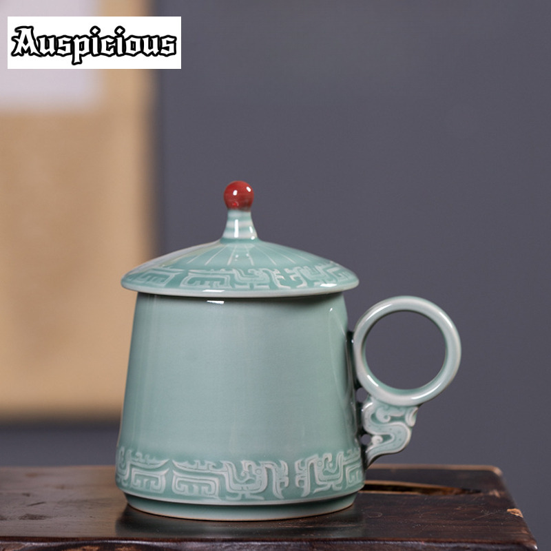 395ml Longquan Celadon Bronze  - огляд і ціна Celadon Ceramic Cup