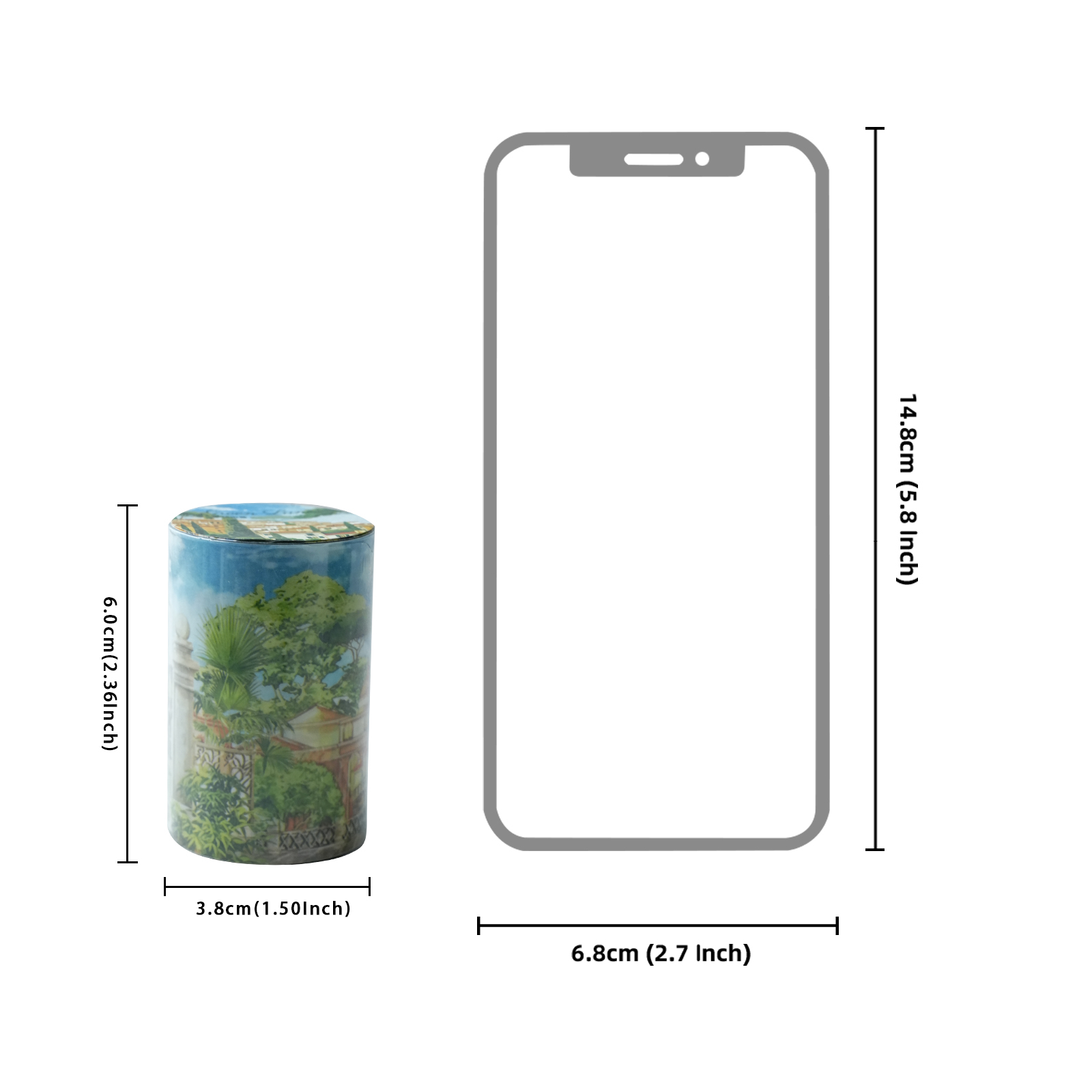 Etori Life 60mm*2m Healing Sun - огляд і ціна Korean Lifestyle Student