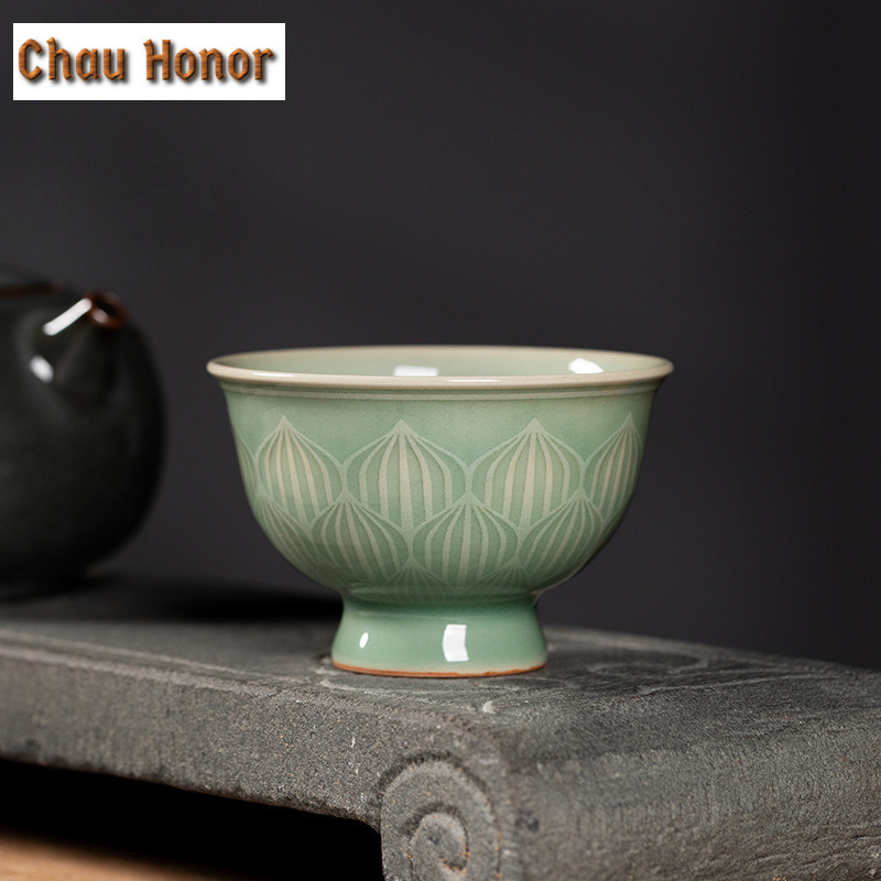 100ml Handmade Longquan Celado - огляд і ціна Celadon Ceramic Cup