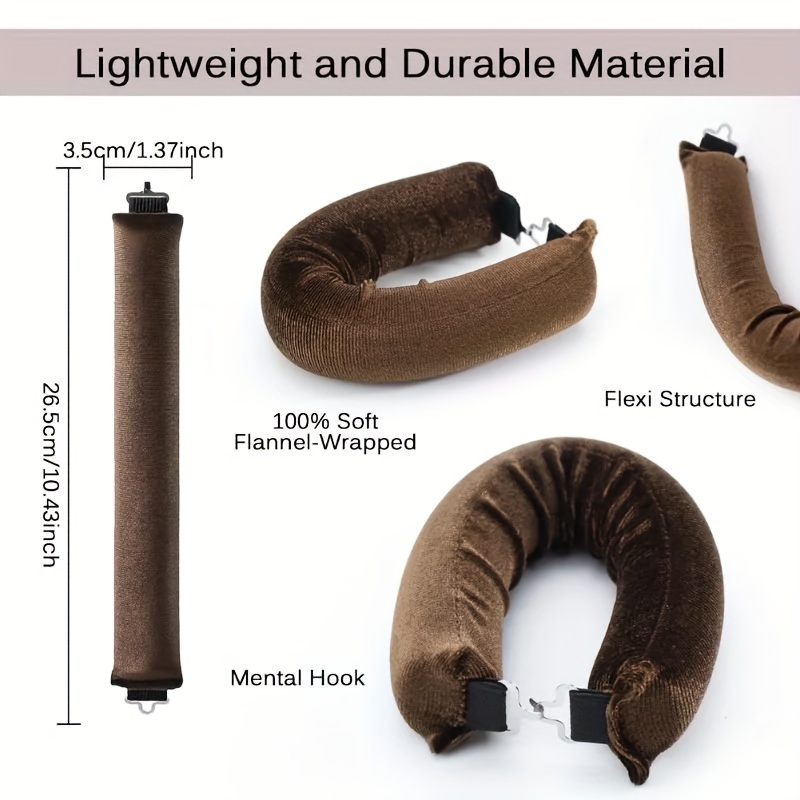 3pcs/pack Heatless Hair Curler - огляд і ціна Sleeping Pack Overnight