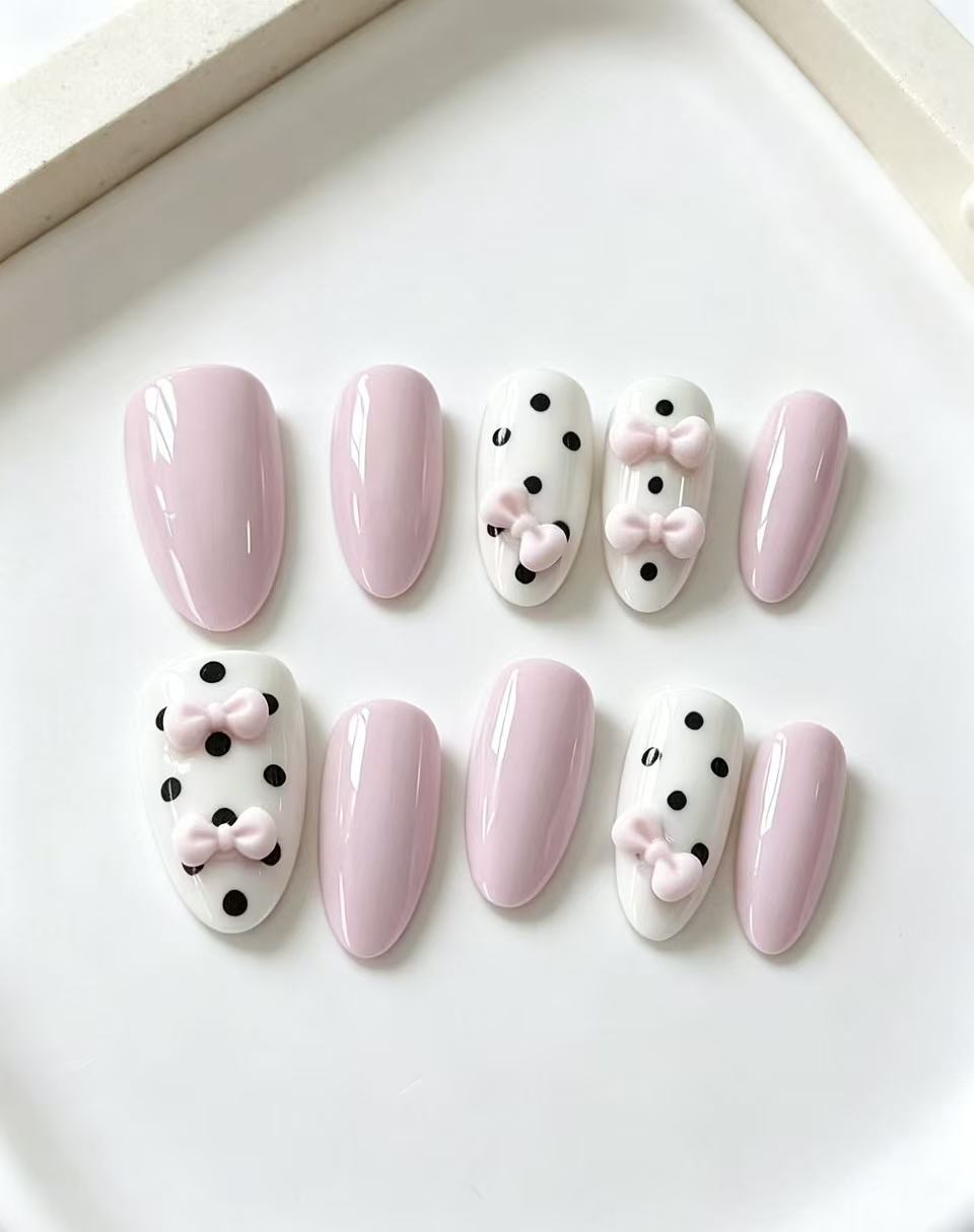 10-Piece Set of Pink and White - огляд і ціна Korean Tea Set