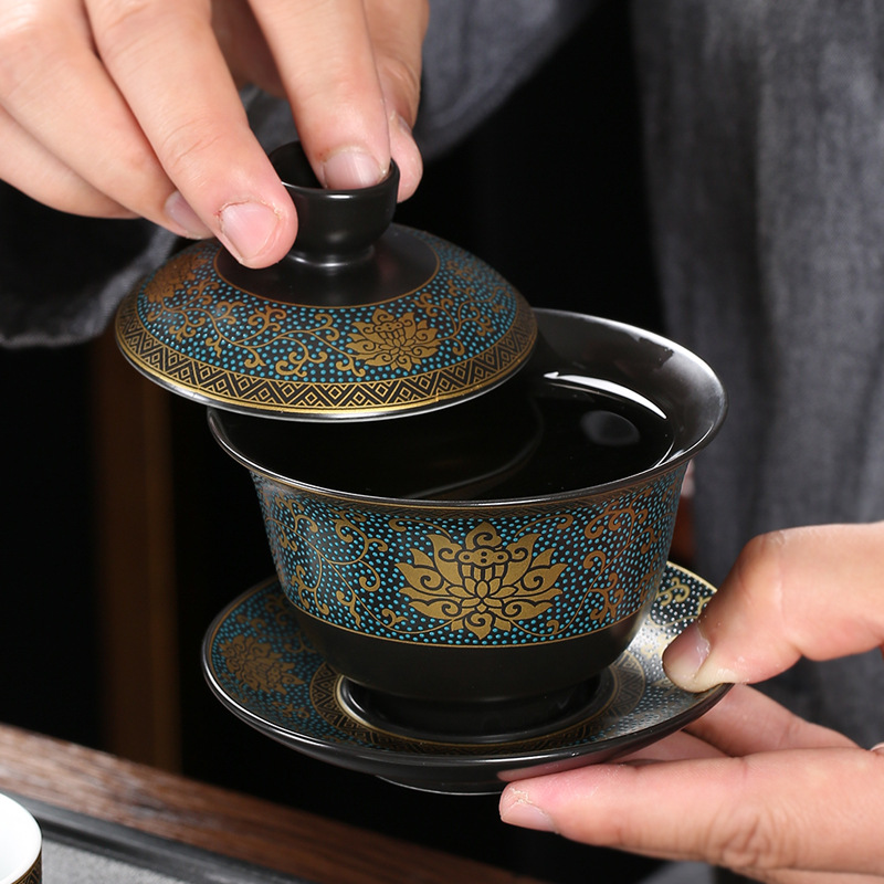 Chinese Teaset Classical Gaiwa - огляд і ціна Korean Tea Set