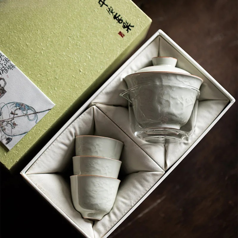Boutique Handmade Relief Cover - огляд і ціна Korean Tea Set