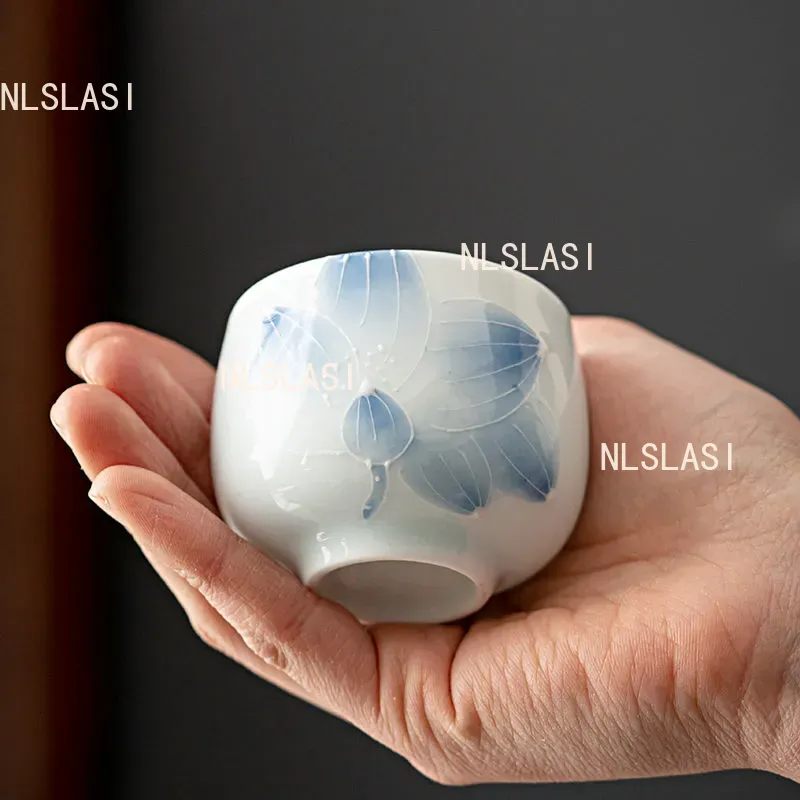 1pcs Tea Accessories Kiln Rest - огляд і ціна Celadon Ceramic Cup