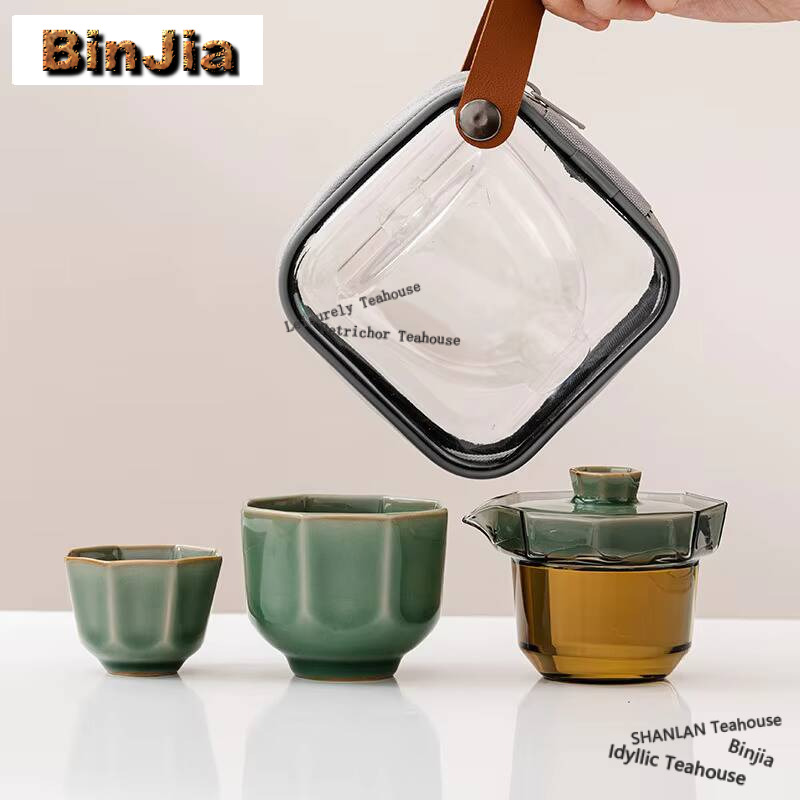 Yue Kiln Celadon Travel Portab - огляд і ціна Celadon Ceramic Cup