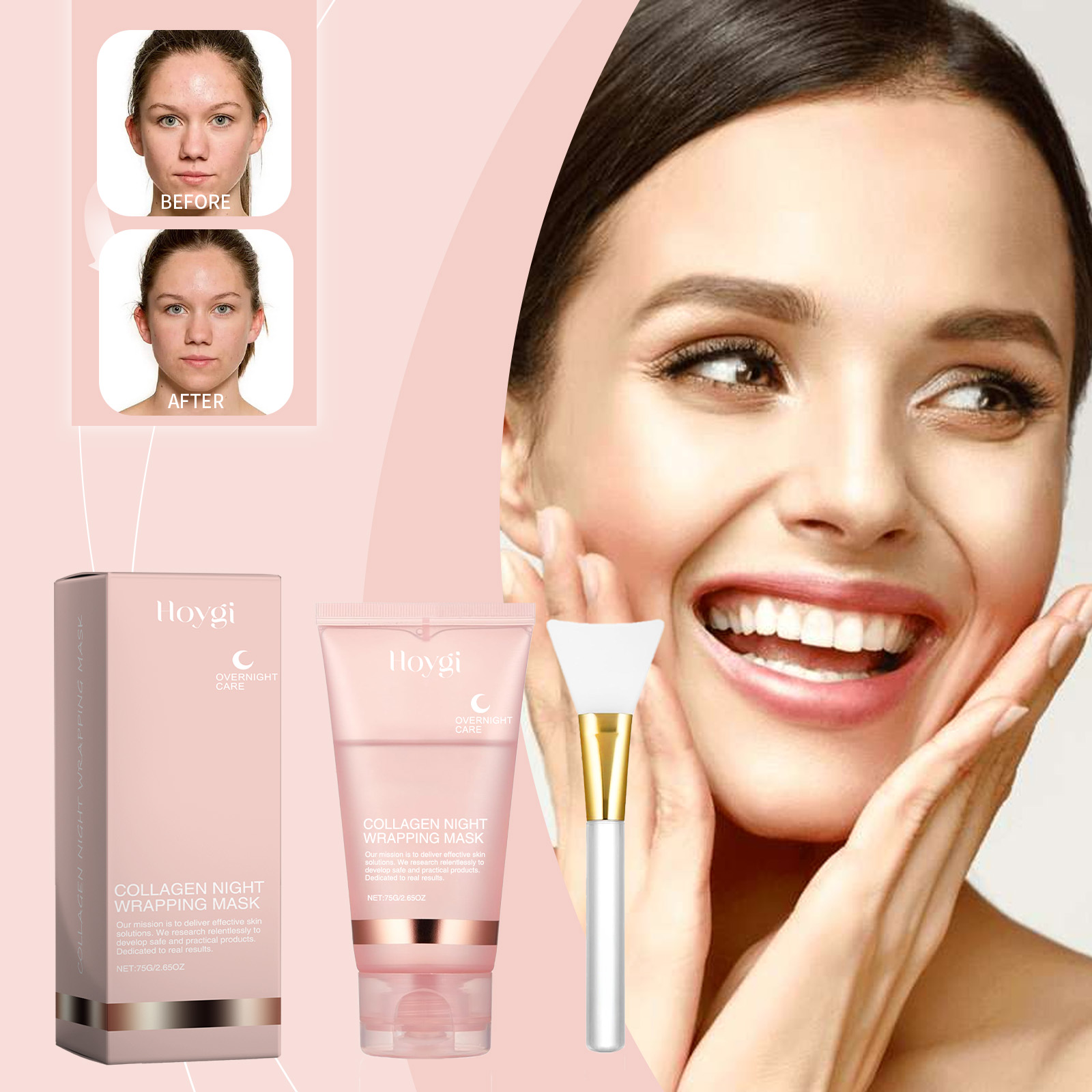 Deep Collagen Mask Peel Off Ma - огляд і ціна Sleeping Pack Overnight