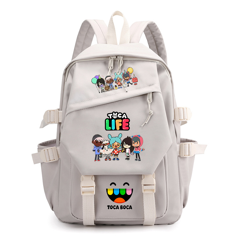 Toca Life World Print Backpack - огляд і ціна Korean Lifestyle Student