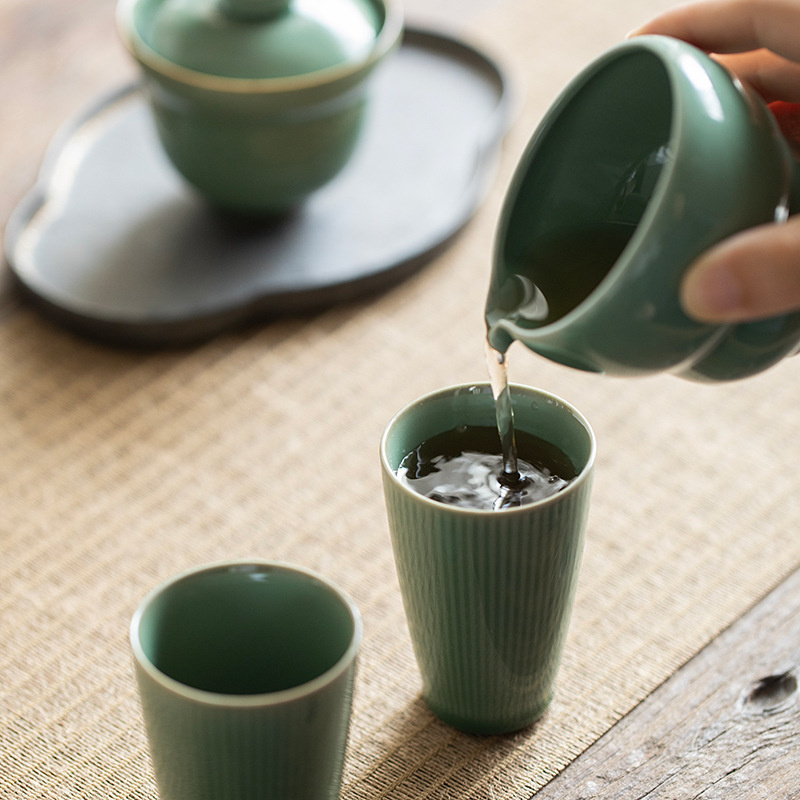 90ML Yue Kiln Celadon Tea Cup  - огляд і ціна Celadon Ceramic Cup