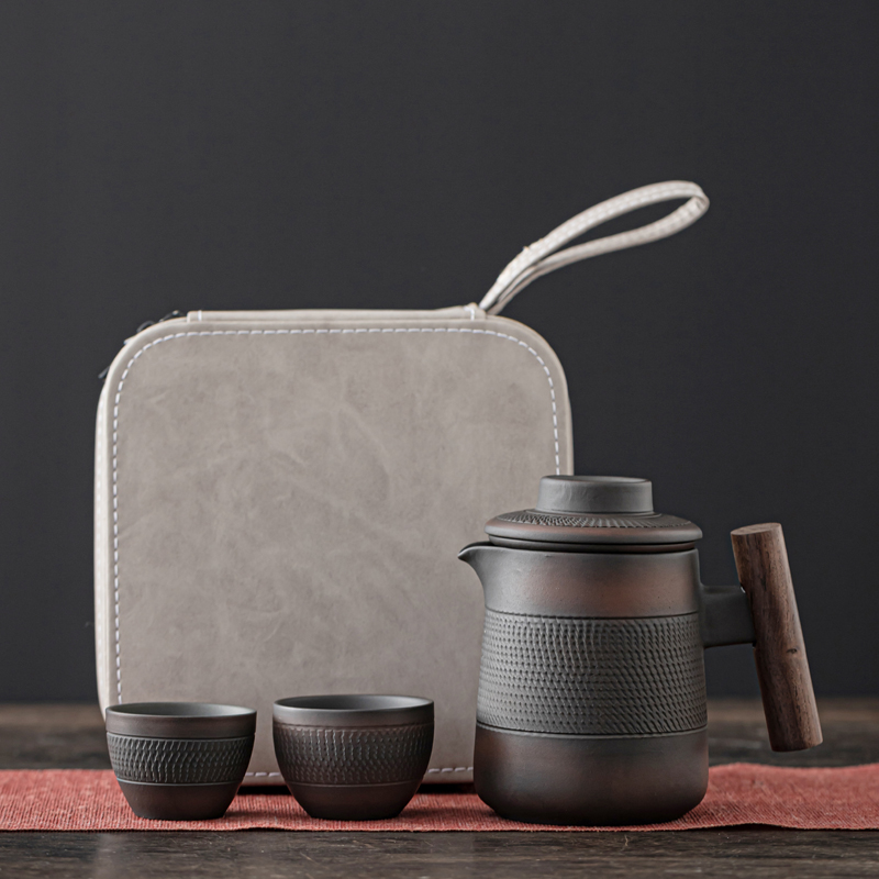 High-end Purple Pottery RetroT - огляд і ціна Korean Tea Set