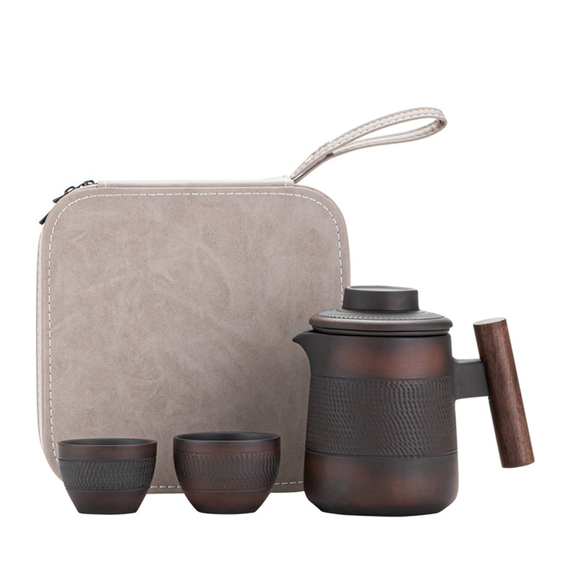 High-end Purple Pottery RetroT - огляд і ціна Korean Tea Set