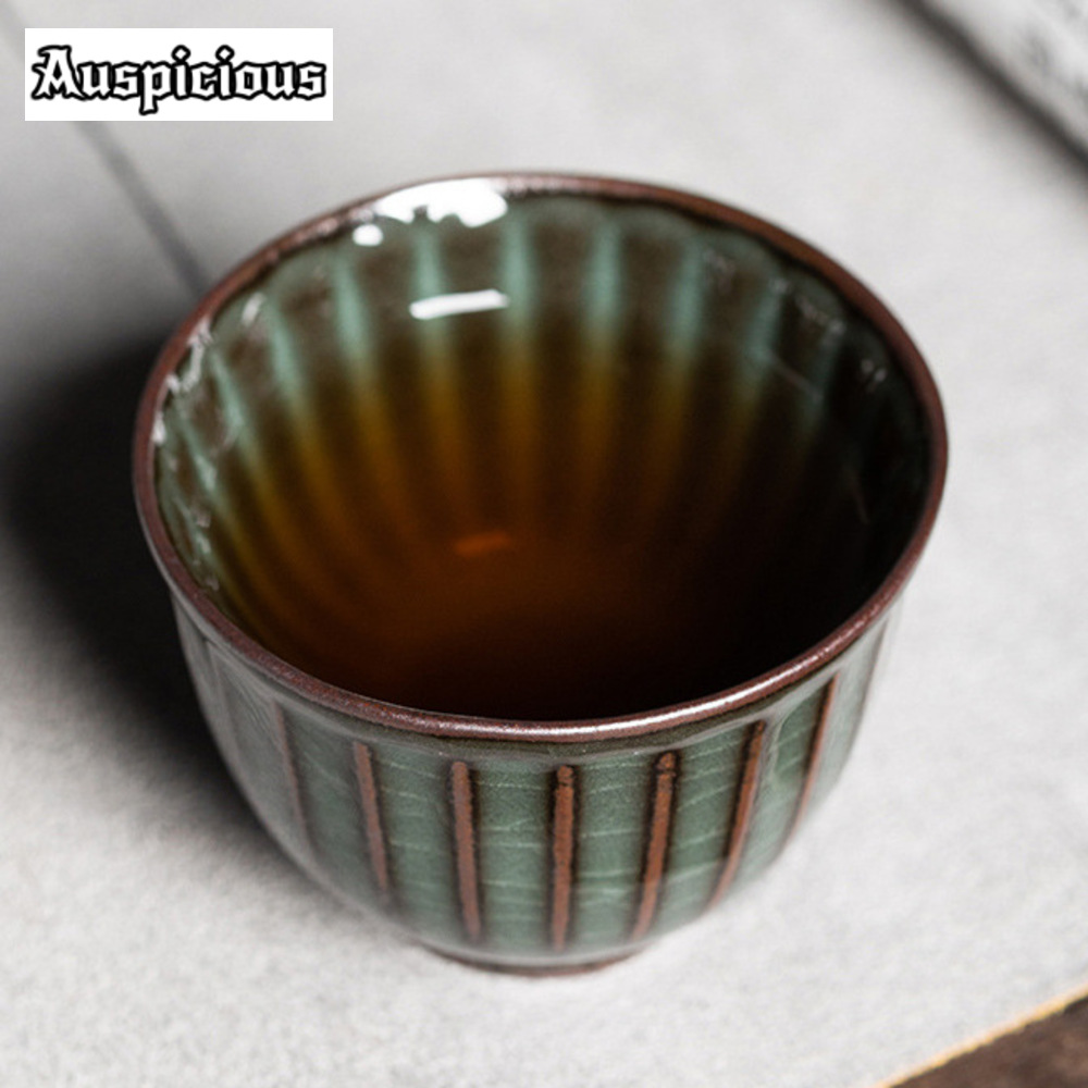 85ml Handmade Ge Kiln Iron Bod - огляд і ціна Celadon Ceramic Cup