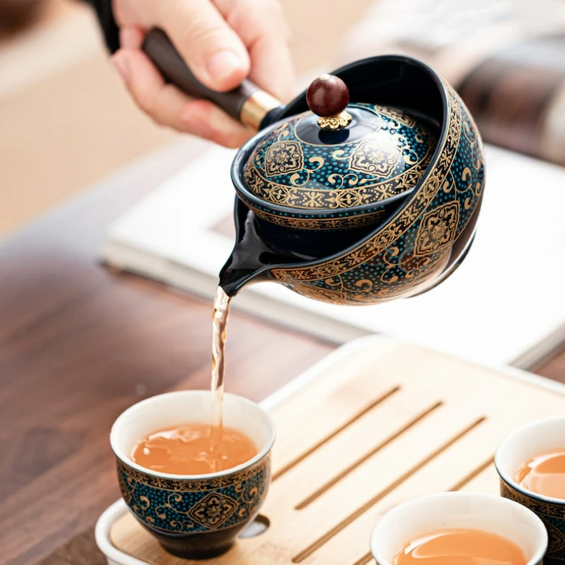 Chinese Kung Fu Tea Set Sand C - огляд і ціна Korean Tea Set