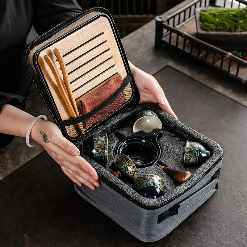 Chinese Kung Fu Tea Set Sand C - огляд і ціна Korean Tea Set