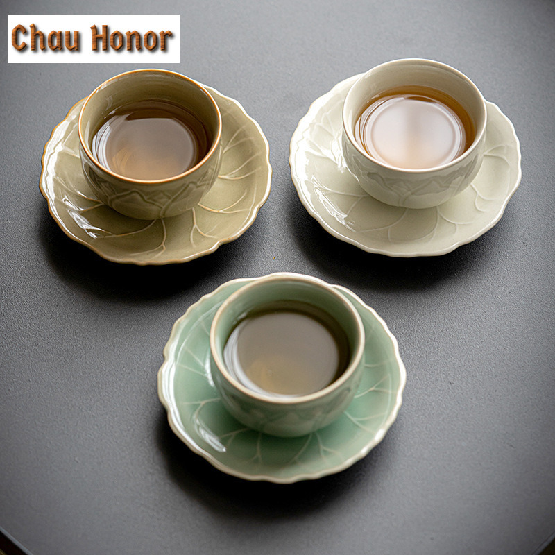65ml Retro Celadon Sample Tea  - огляд і ціна Celadon Ceramic Cup