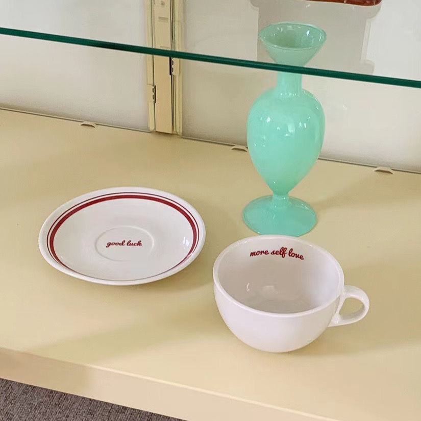 Korea Letters Coffee Cup Sauce - огляд і ціна Korean Tea Set