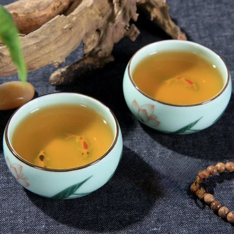 Tea Cup Ceramic  1PC Celadon H - огляд і ціна Celadon Ceramic Cup