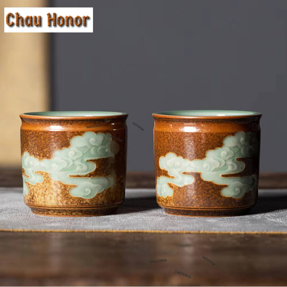 100ML Handmade Longquan Celado - огляд і ціна Celadon Ceramic Cup