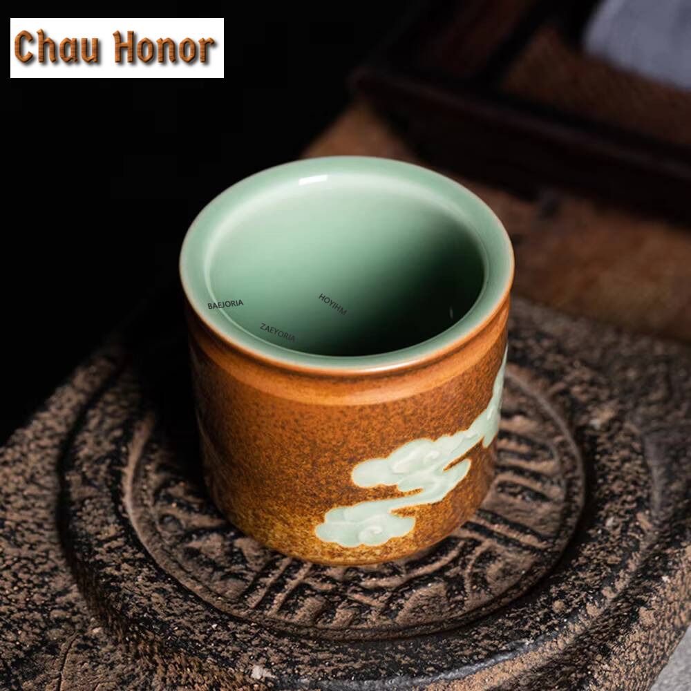 100ML Handmade Longquan Celado - огляд і ціна Celadon Ceramic Cup