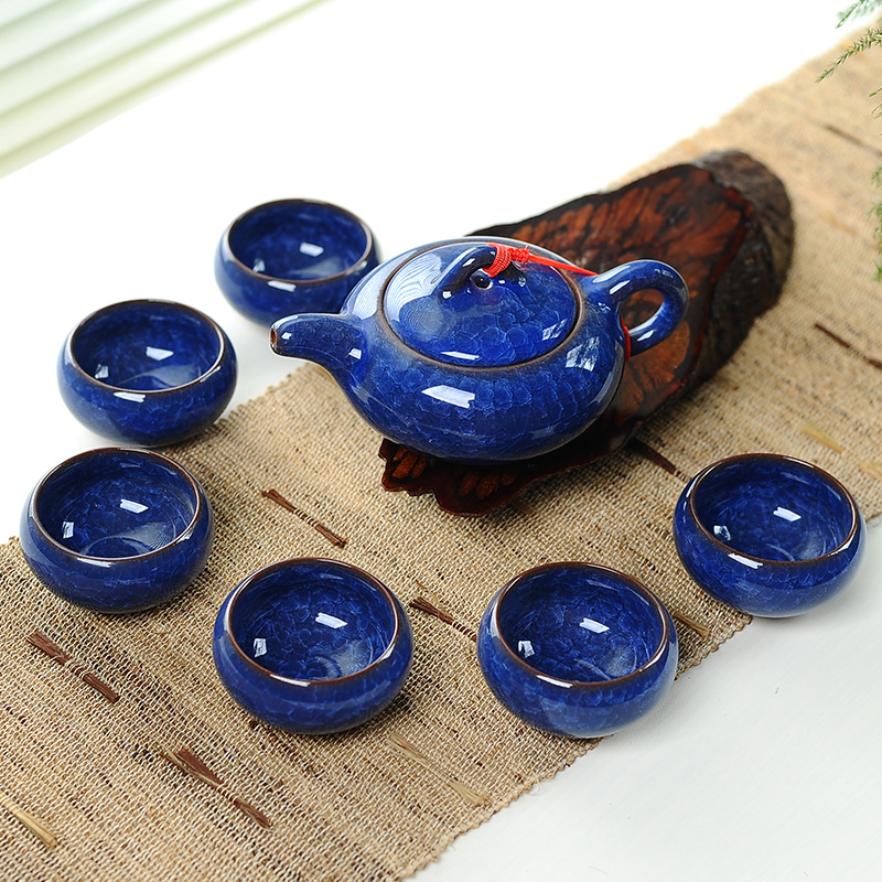 7pcs Ceramic Tea Set with Ice  - огляд і ціна Korean Tea Set