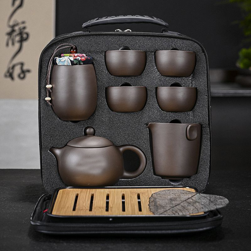 Portable Ceramic Teaware Set C - огляд і ціна Korean Tea Set