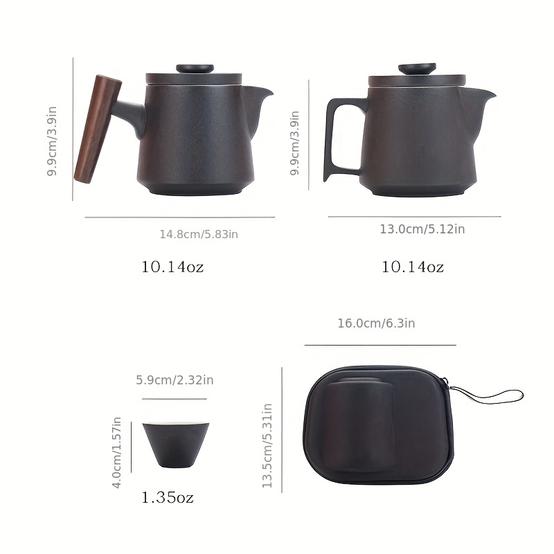 Exquisite Ceramic Three-Piece  - огляд і ціна Korean Tea Set