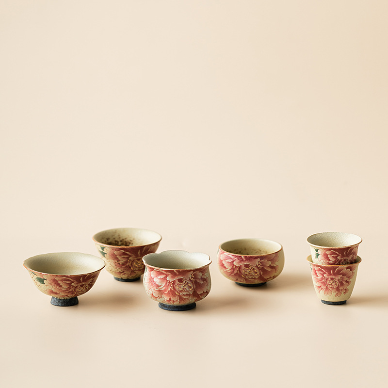 Ceramic Tea Cup Home Teacup Fl - огляд і ціна Celadon Ceramic Cup